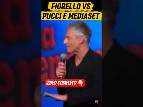 Video Fiorello contro Pucci e Mediaset per colpa di Fabrizio Corona #shorts