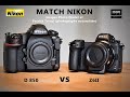 Test comparatif Nikon Z6II vs D850