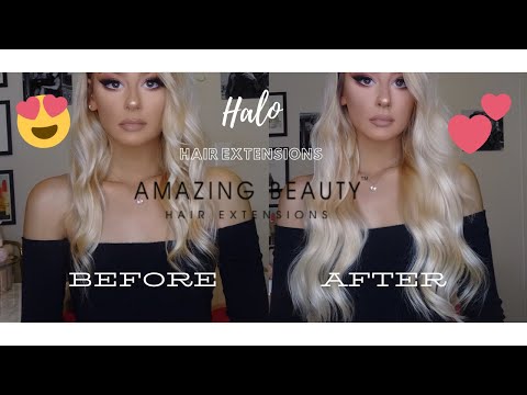video about Wire Hair Extensions 60# Platinum Ash Blonde