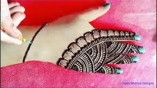 Rakhi Special Full Hand Mehndi Design | Beautiful Mehndi Design for Rakshabandhan | Mehndi Designs