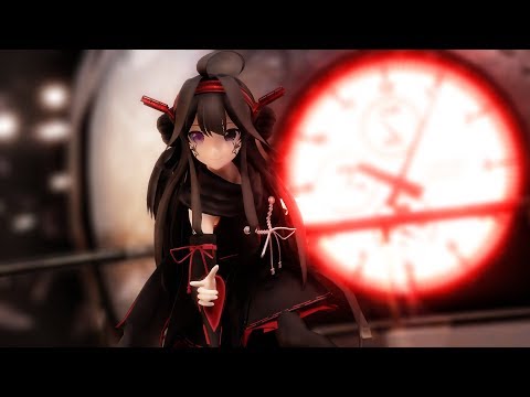 【艦これMMD】『BURNING』【1440p-60fps or WQHD】Black金剛Odd-Eyes