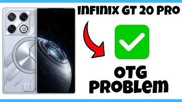 OTG Not Working infinix GT 20 Pro || OTG issues || How to solve the OTG problem