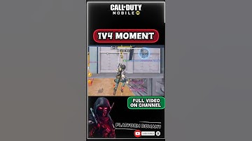 Unexpected 1v4 In Call Of Duty Mobile #codm #codmobile #callofduty #shorts