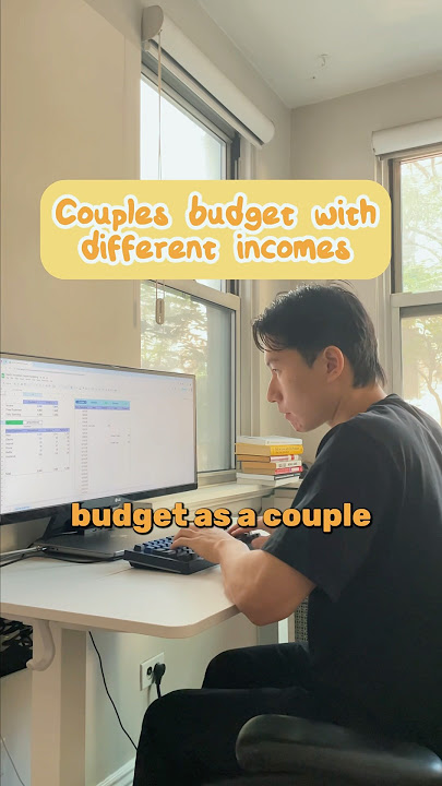 Couples budgeting with different incomes