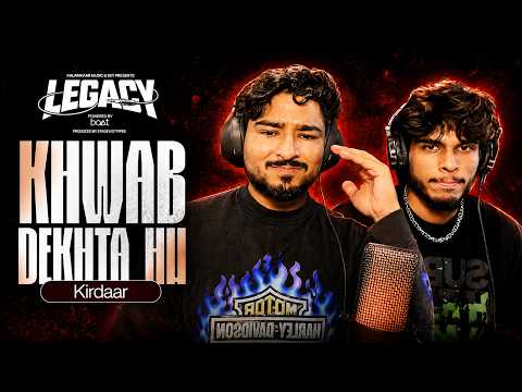 Reaction on KHWAB DEKHTA HU (STUDIO VERSION) | KIRDAAR | LEGACY 🔥