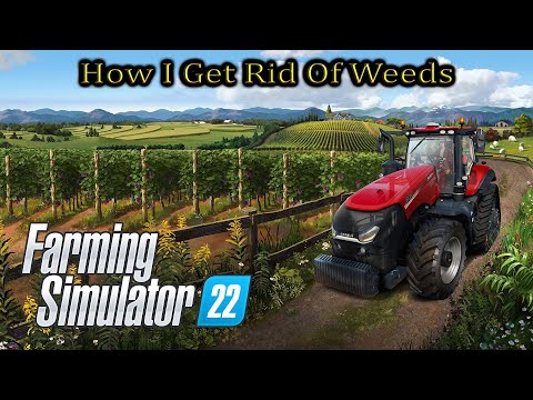 Farming Simulator 22 💠 How I Get Rid Of Weeds