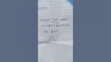 P161200 supro pickup DTC code error for over current detection of EKP kaise hoka clear code video