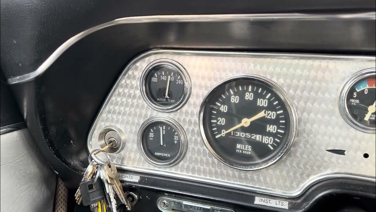 1957 Studebaker Golden Hawk oil pressure (fully warmed up) YouTube