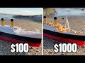 $100 Titanic vs $1000 Titanic