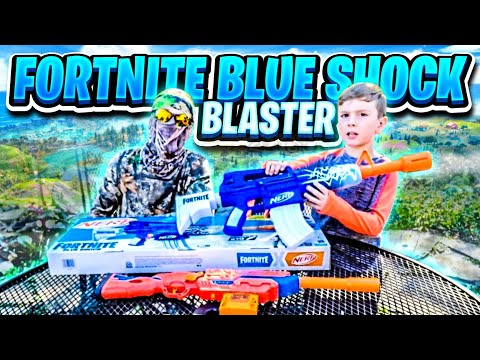 【新品・未使用】NERF FORTNITE BLUE SHOCK 人気 Amazon.com: NER FORTNITE Blue Shock : Toys & Games
