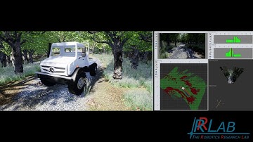 Behavior-Based Navigation and Pathway Following of the Unimog U5023 in the Unreal Engine