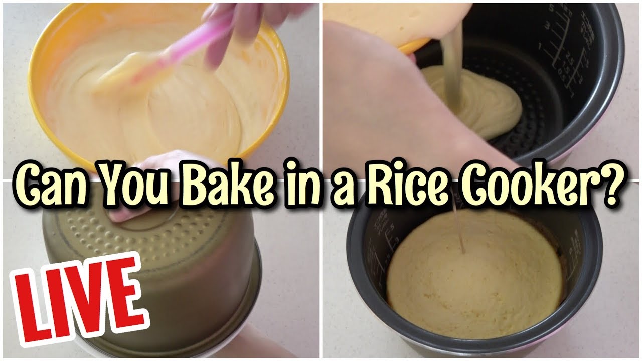 ((LIVE Stream)) #23 Can You Bake a Cake in a Rice Cooker? | ochikeron