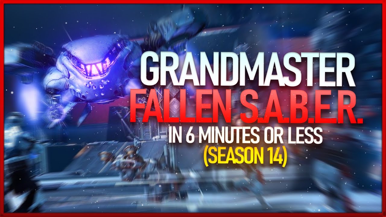 "Fallen S.A.B.E.R." Grandmaster Nightfall Guide Explained in 6 Minutes! (Season 14)