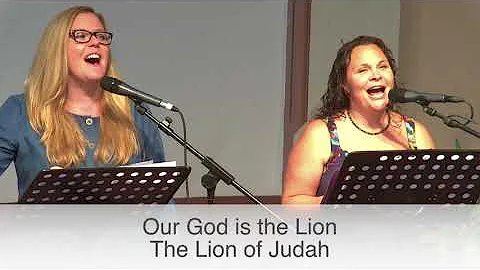 The Lion and the Lamb (He's Coming On The Clouds) With Lyrics