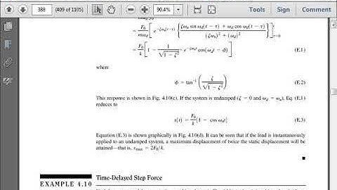 Response to a General Forcing