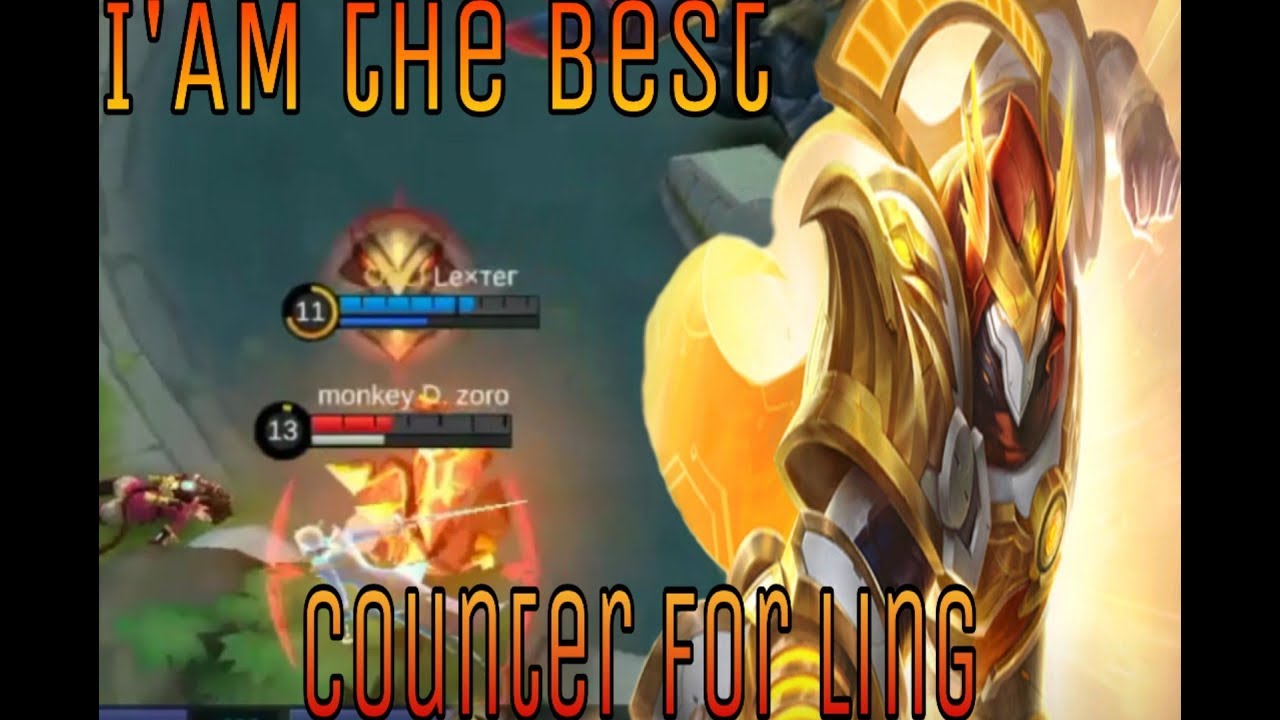 ALDOUS IS THE BEST HERO TO COUNTER LING-MOBILE LEGEND BANG BANG - YouTube