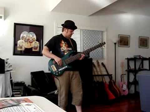 Primus - Southbound Pachyderm [6 String Bass Guitar Cover]