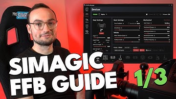 Volledige Simagic FFB-instellingengids! - Stuurhoek (1/3)