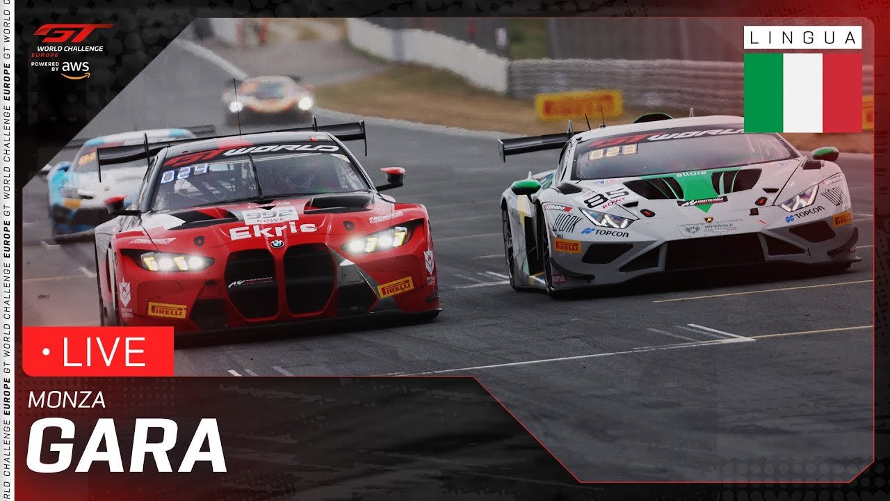 LIVE: GT WORLD CHALLENGE EUROPE - MONZA