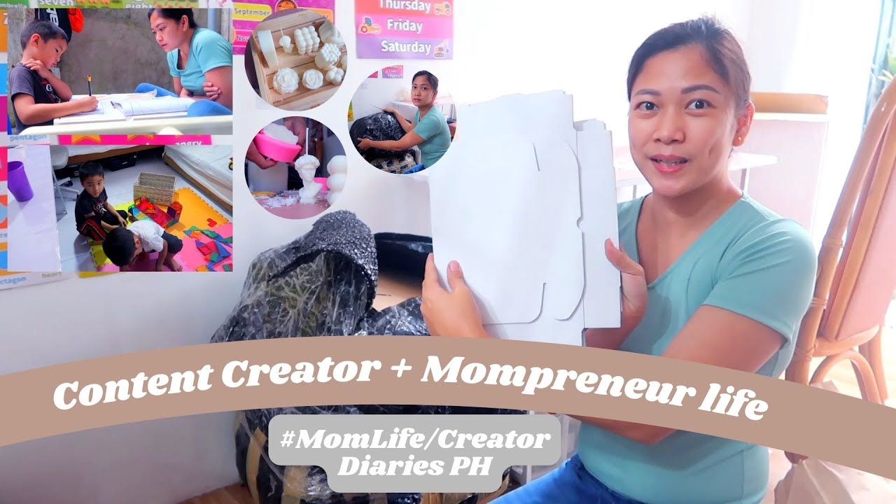 Studio Vlog + Day in the life of a content creator by Mommy Ruth - YouTube