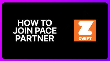 How To Join Pace Partner In Zwift Tutorial