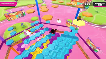 Fall Guys - Squad Mode - 46th Win (Hex-A-Gone)