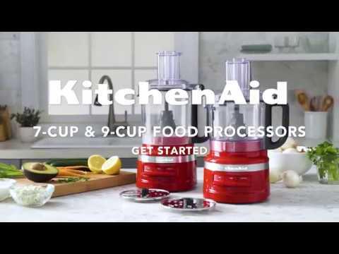 KitchenAid 9-Cup Food Processor Plus Juliennedisc ,Empire Red