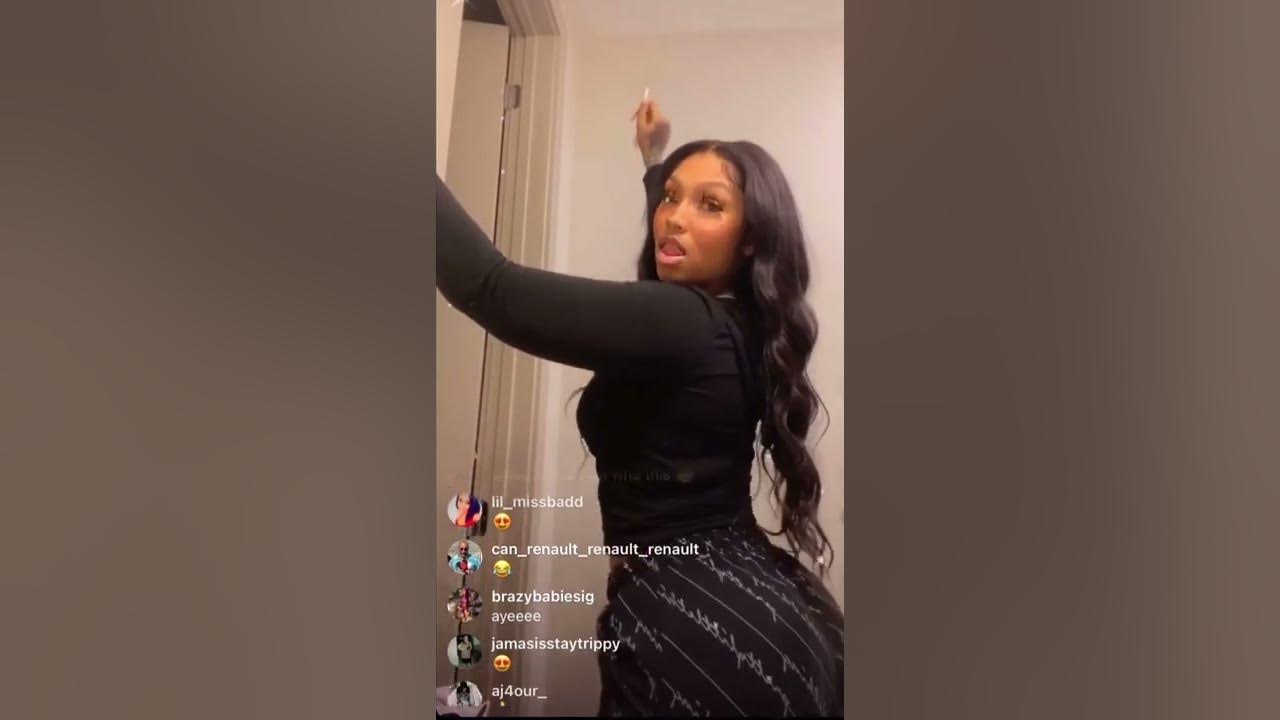 Cuban dasavage was twerking on ig live - YouTube