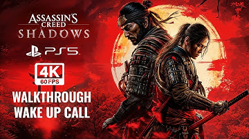 Assassin’s Creed Shadows Wake Up Call Gameplay Walkthrough (PS5 4k)