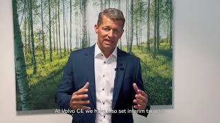Video still for Volvo CE commits to Science Based Targets