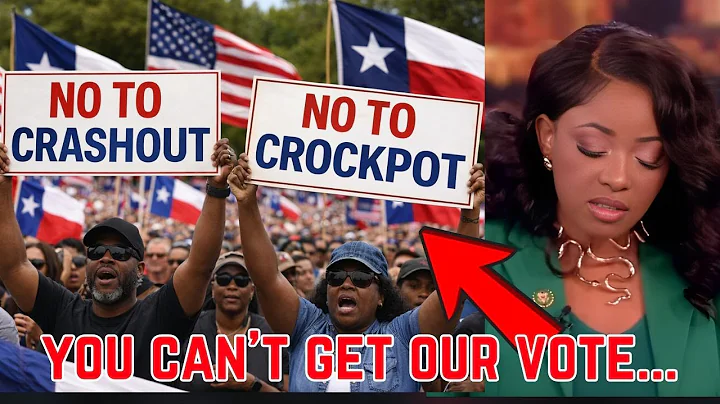 Jasmine Crockett's Senate Run IMPLODES After Black Voters REVOLT