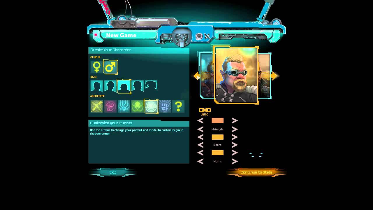 Criação de personagem no Shadowrun Returns - YouTube