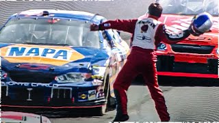 NASCAR's Best Helmet Throws | Mike's Film Room