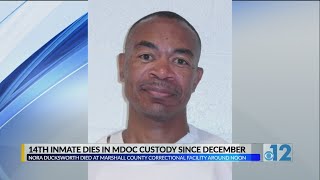 Officials investigating inmate’s death at Marshall County prison