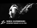 Capture de la vidéo Serge Gainsbourg - Interview Inédite 1990 - 1/3