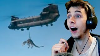 JURASSIC WORLD 2 SECOND TRAILER REACTION! (2018)