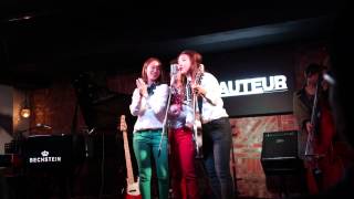 Video thumbnail of "바버렛츠 The Barberettes -  rockin robin & 쿠커리츄 @클럽 오뙤르 5주년기념공연 20140316"