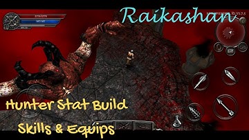 Anima ARPG Final Boss Raikashan / Hunter Stats, Skills and Equips / Diablo like Android Game