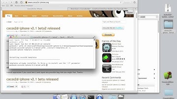Installing Cocosbuilder