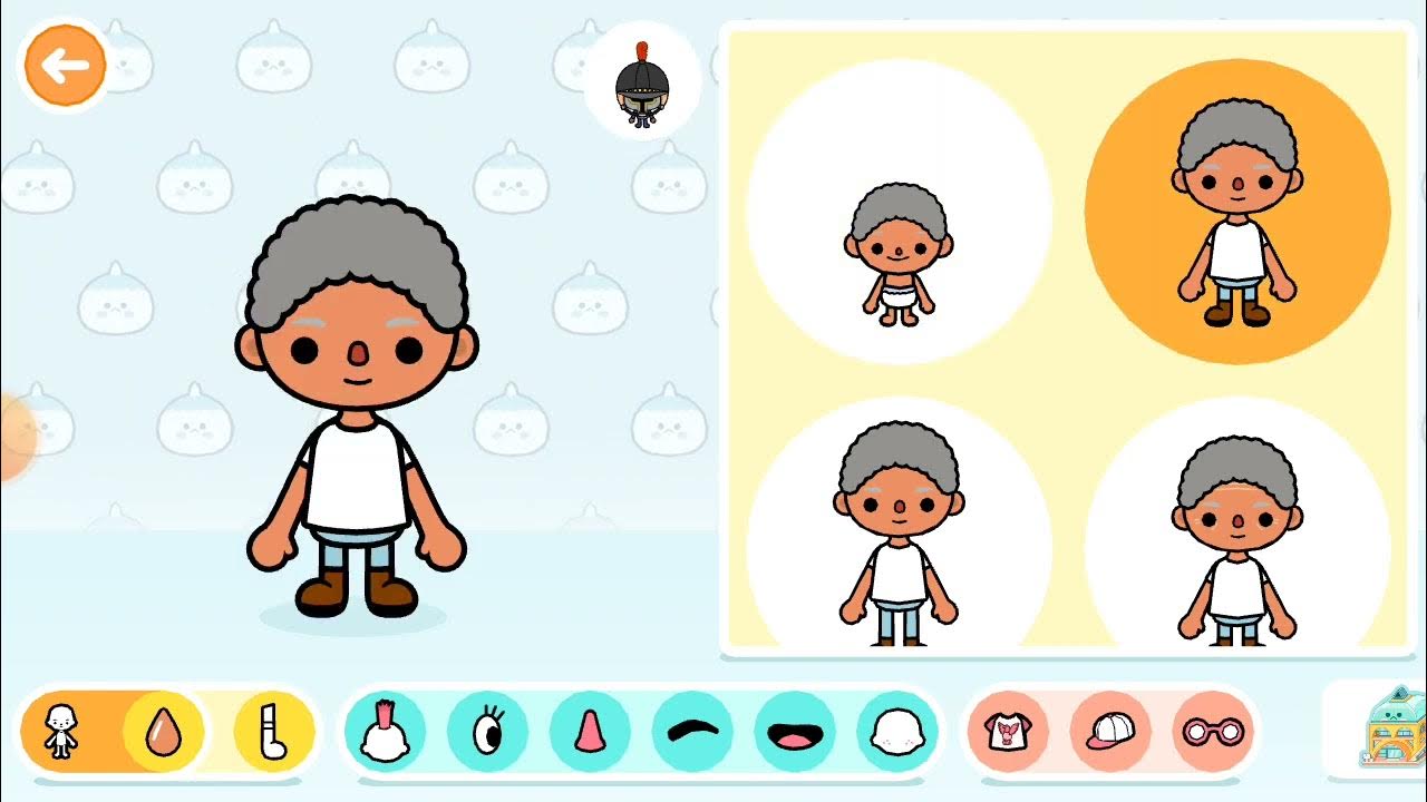 Setting up my characters in Toca Boca World YouTube