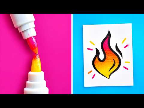 Cool Art tricks and Drawing techniques for Beginners