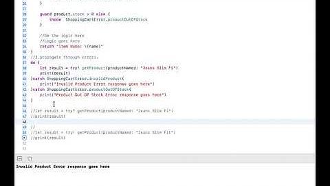 Error Handling in Swift | iOS interview preparation | Short videos series