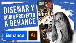 ❤Diseñar y subir proyecto a Behance