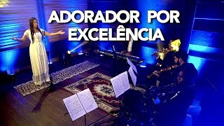 Video thumbnail of "Adorador por Excelência - Amanda Wanessa (Piano e Cordas) #80"