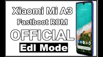 Mi a3 flashing format frp with edl mode flashing no need backpanel open