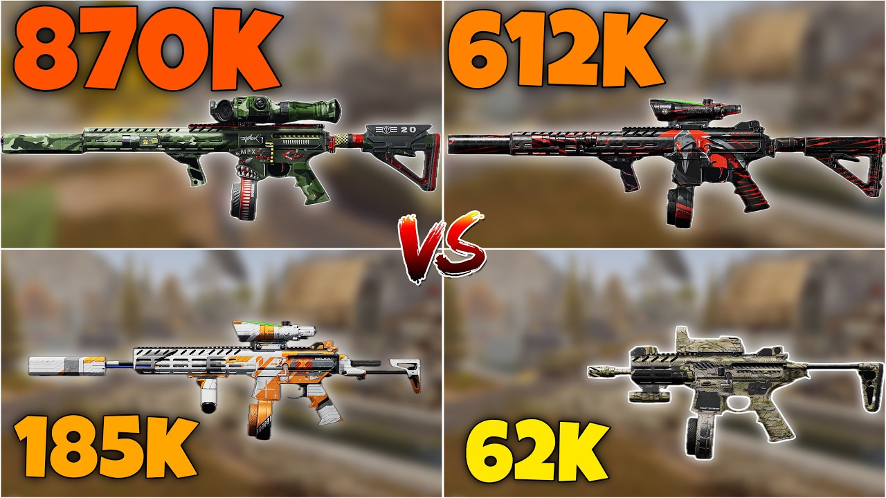 MPX CHEAPEST VS MOST EXPENSIVE BUILD CHALLENGE🤨Arena Breakout