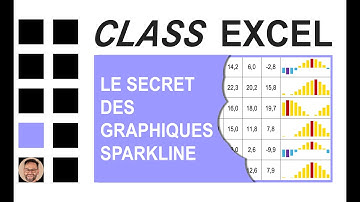 EXCEL - LE SECRET DES GRAPHIQUES SPARKLINE