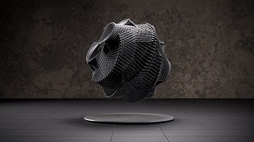 Atom Array Abstract Cloner with Octane Render Tutorial - Cinema 4D