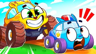 Monster Truck Against Police Car 🛻🚓 | Toonaland