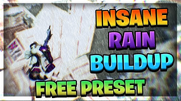 How To Make This *INSANE RAIN BUILDUP* [FREE PRESET] - Premiere Pro